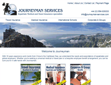 Tablet Screenshot of journeyman-services.com